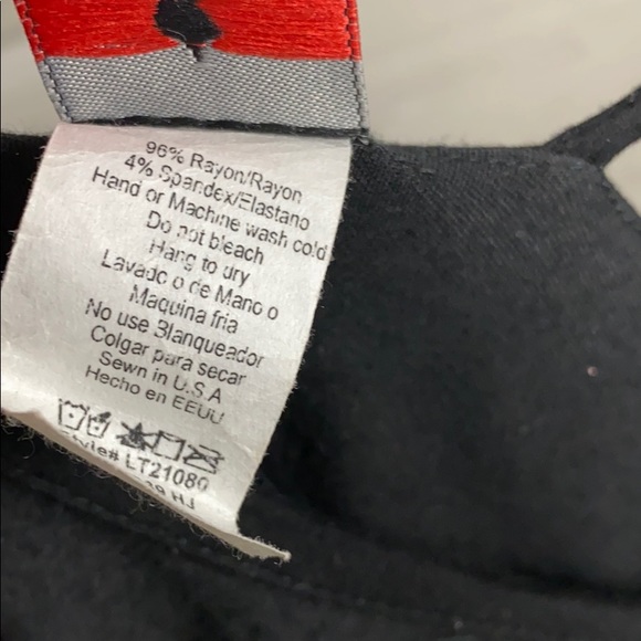 Lilian Black Ruffle Plus size Body Suit - Picture 7 of 7